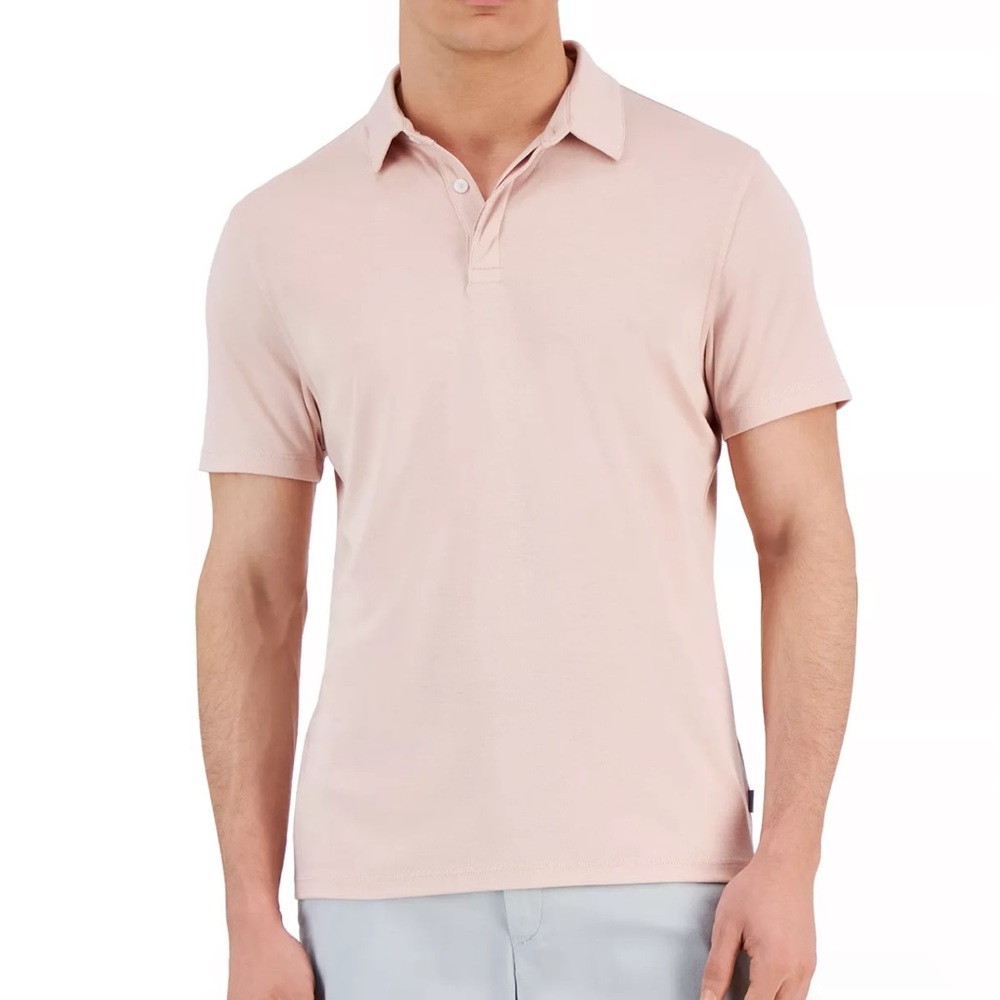 NWOT Alfani Mens AlfaTech Stretch Polo Shirt